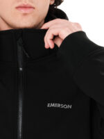 Emerson Ανδρικό Bonded Μπουφάν Bomber Αδιάβροχο Μαύρο