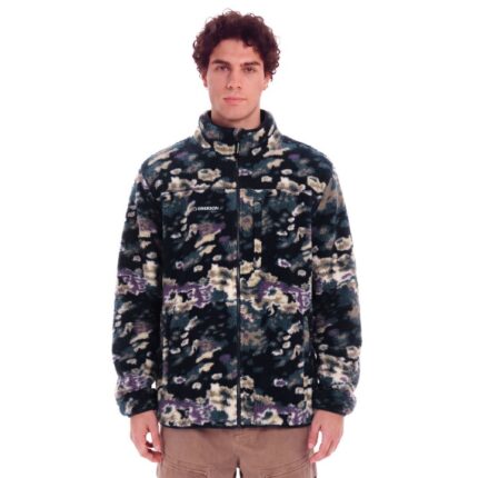 Emerson Ανδρική Ζακέτα Fleece Off Black