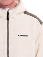 Emerson Ανδρική Fleece Ζακέτα με Κουκούλα