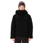 Emerson Γυναικείο Puffer Μπουφάν Αδιάβροχο για Χειμώνα Μαύρο