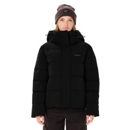 Emerson Γυναικείο Puffer Μπουφάν Αδιάβροχο για Χειμώνα Μαύρο