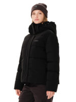 Emerson Γυναικείο Puffer Μπουφάν Αδιάβροχο για Χειμώνα Μαύρο