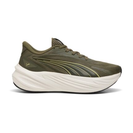 Puma Maxima Pro Ανδρικά Παπούτσια Τρεξίματος Λαδί
