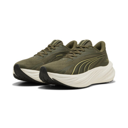 Puma Maxima Pro Ανδρικά Παπούτσια Τρεξίματος Λαδί