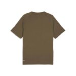 Puma Evostripe Tee Ανδρική Κοντομάνικη Μπλούζα Λαδί