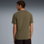 Puma Evostripe Tee Ανδρική Κοντομάνικη Μπλούζα Λαδί