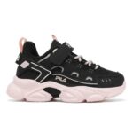 Fila Memory Spinel V Βρεφικά Sneakers Ανατομικά με Σκρατς
