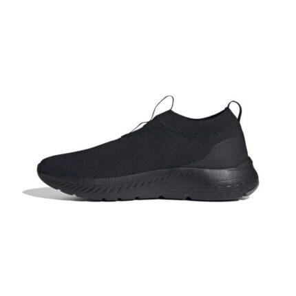 adidas Cloudfoam Move Sock Shoes Ανδρικά Παπούτσια Τρεξίματος Χωρίς Κορδόνια Μαύρα