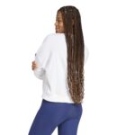adidas Essentials 3-Stripes French Terry Μπλούζα Λευκή