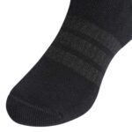 adidas Κάλτσες Μεσαίου Ύψους με Επένδυση 3 Ζευγάρια Μαύρες