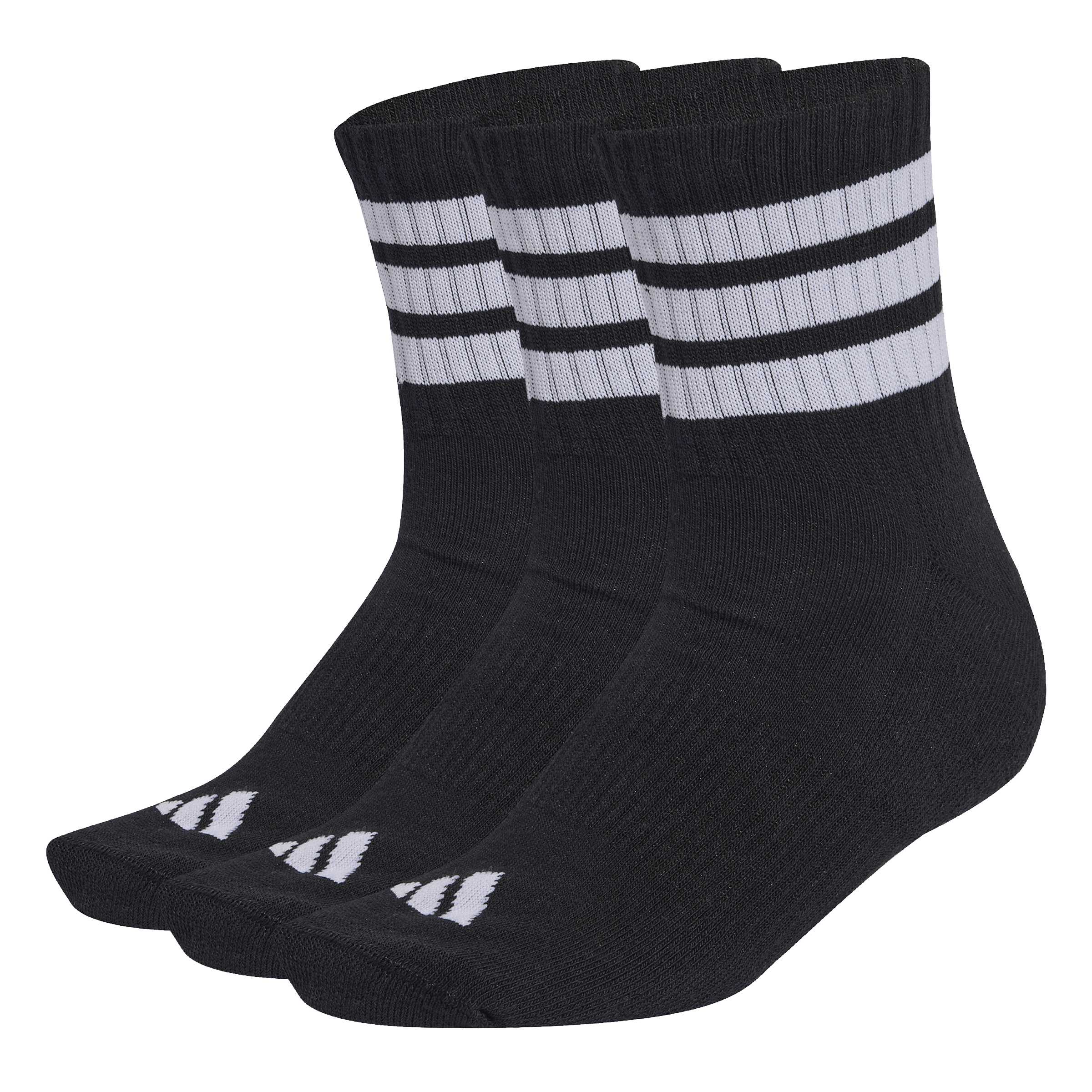 im_kc9617_1.jpg adidas Κάλτσες Μεσαίου Ύψους 3 Stripes με Επένδυση 3 Ζευγάρια