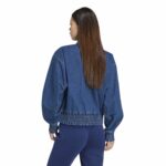 adidas Γυναικείο Μπουφάν Stadium Washed Denim Τζιν Loose Fit